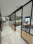 Pose de verrières pour séparation de bureaux