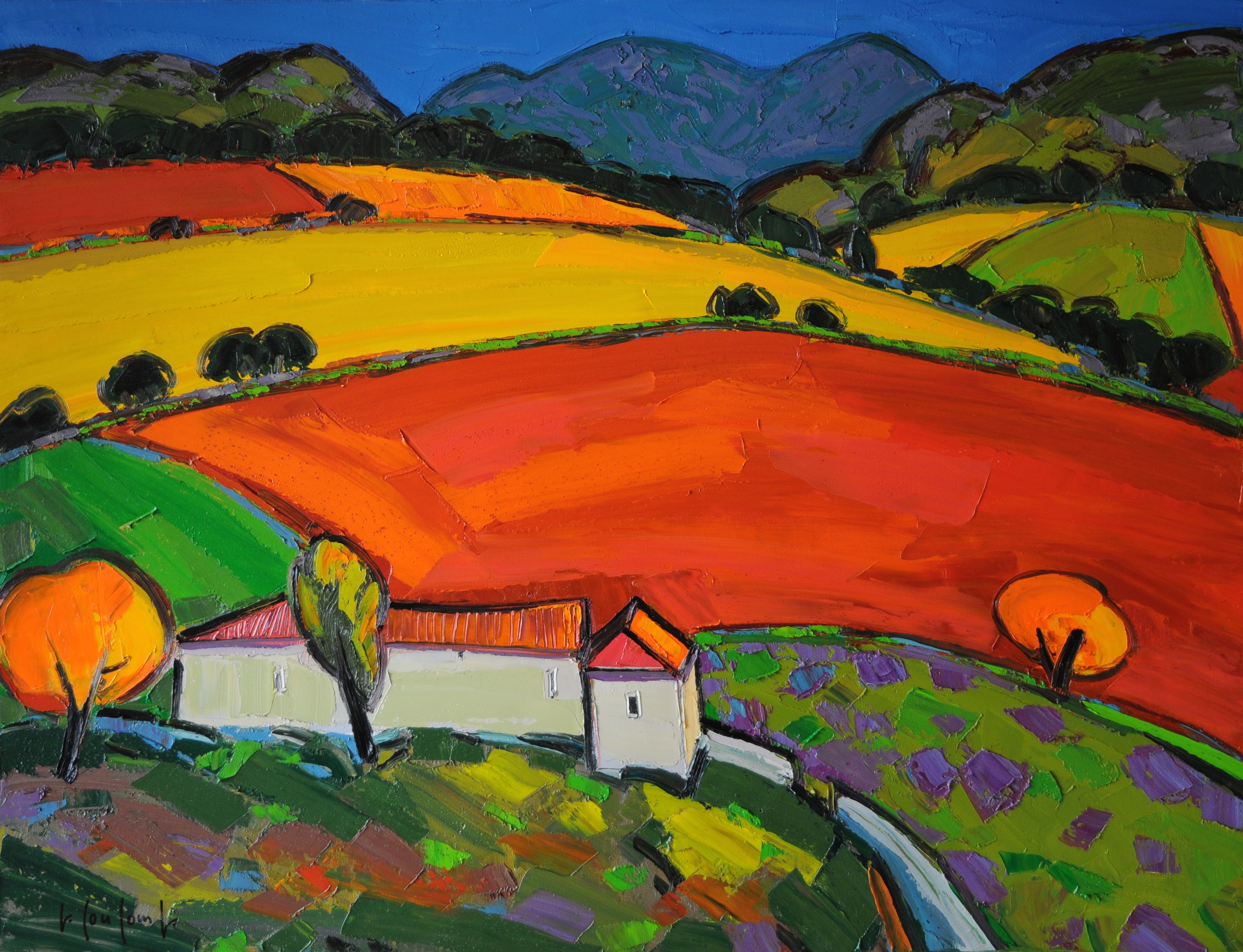 BASTIDE AND COLOURED FIELDS