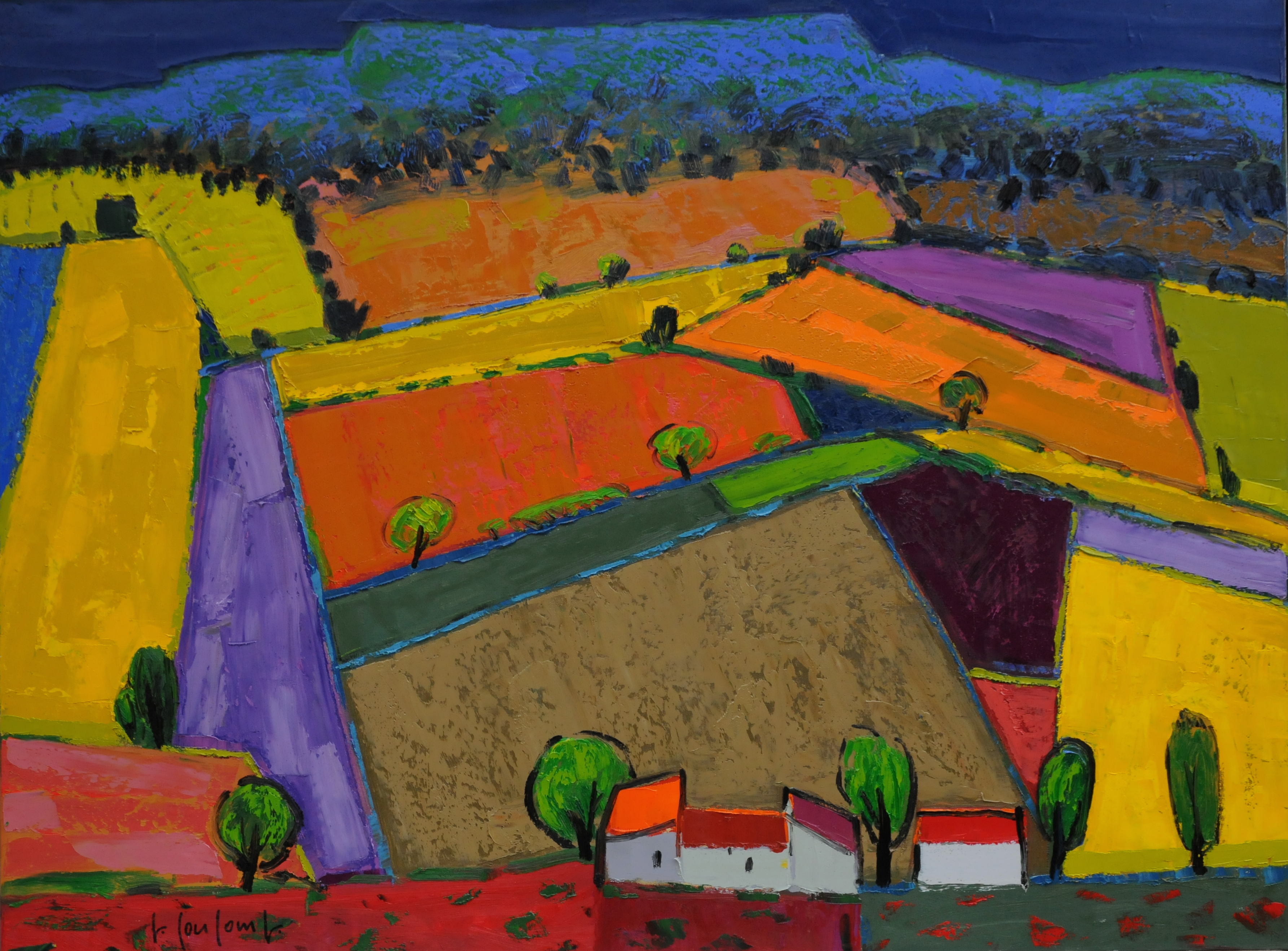 LES CHAMPS II 97X130
