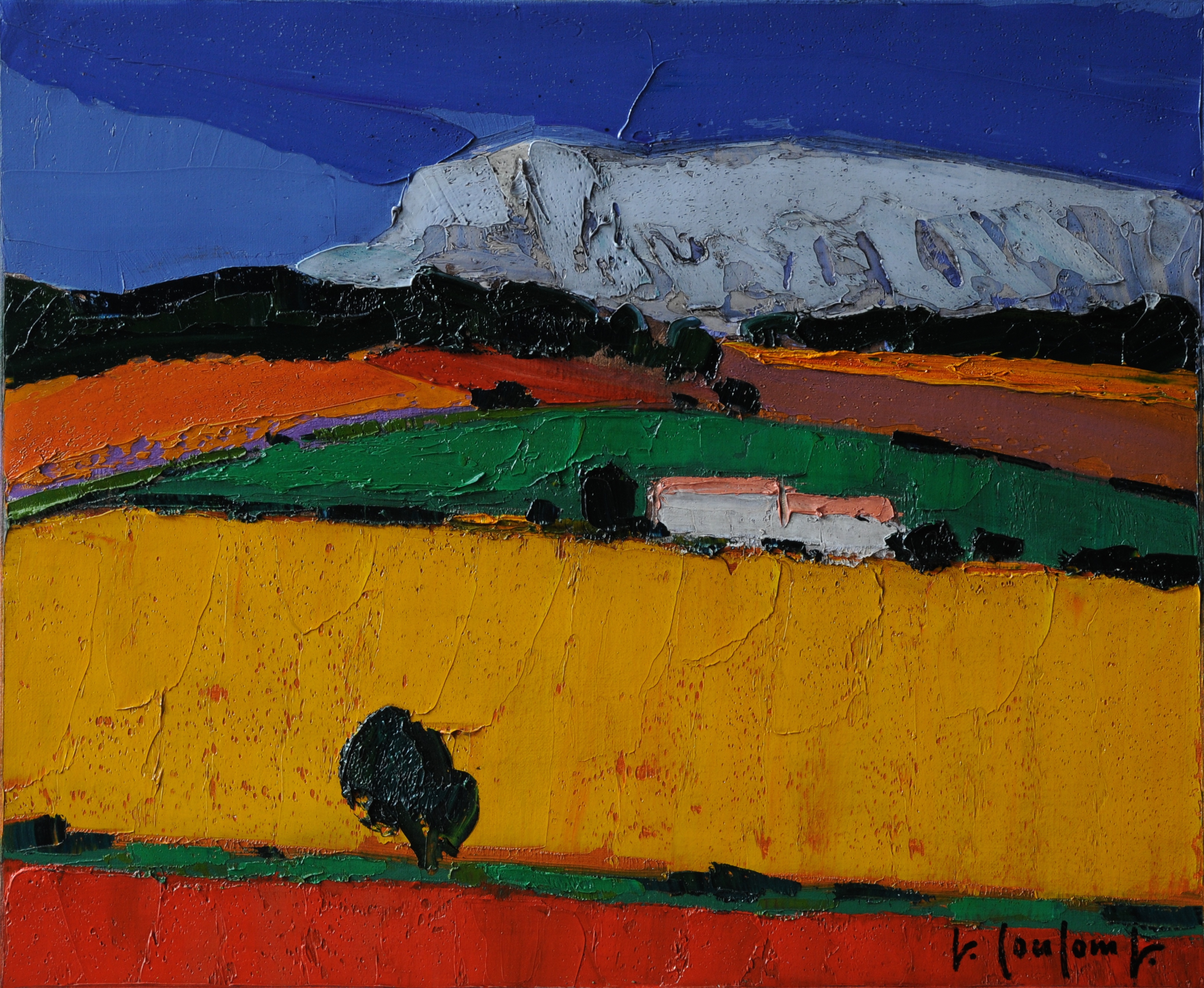 2015 MONTAGNE SAINTE- VICTOIRE 8F 38X46