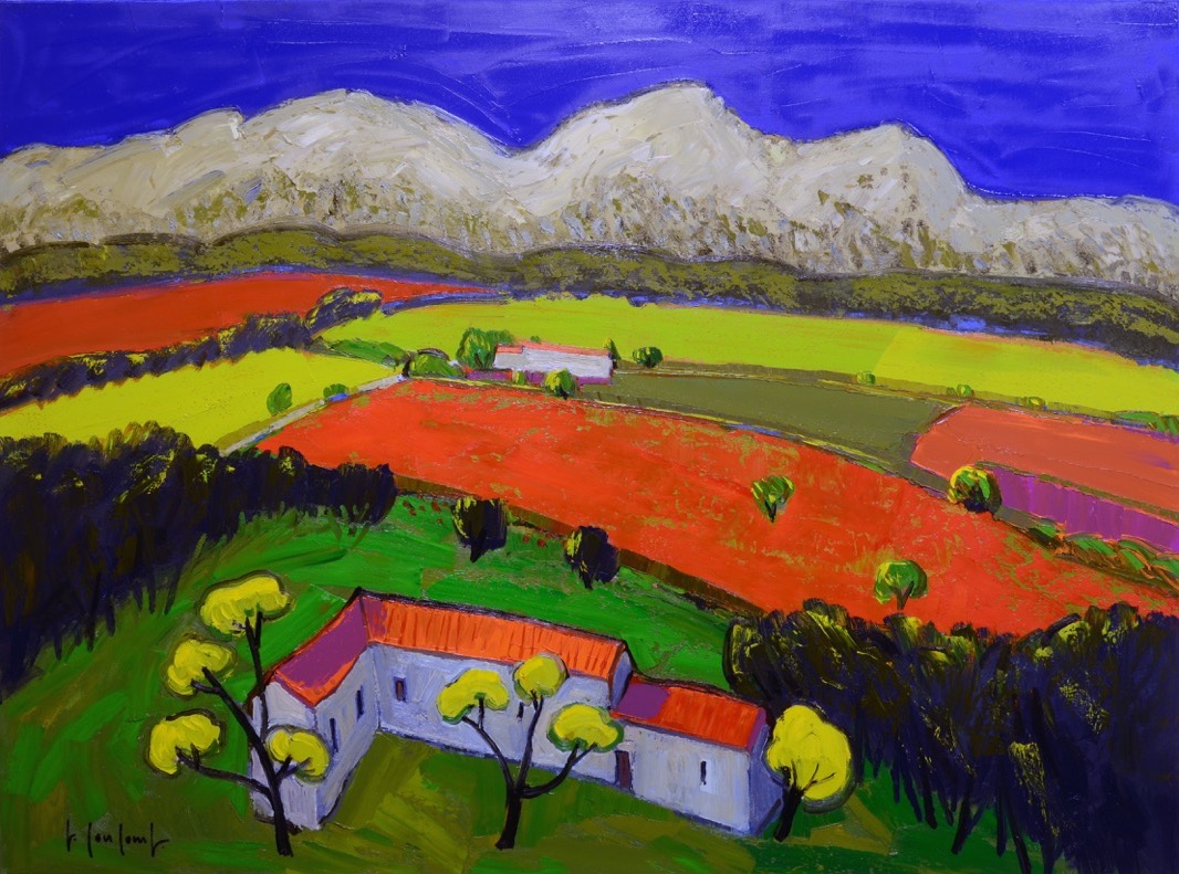 BASTIDE AUX CHAMPS ROUGES 97X130