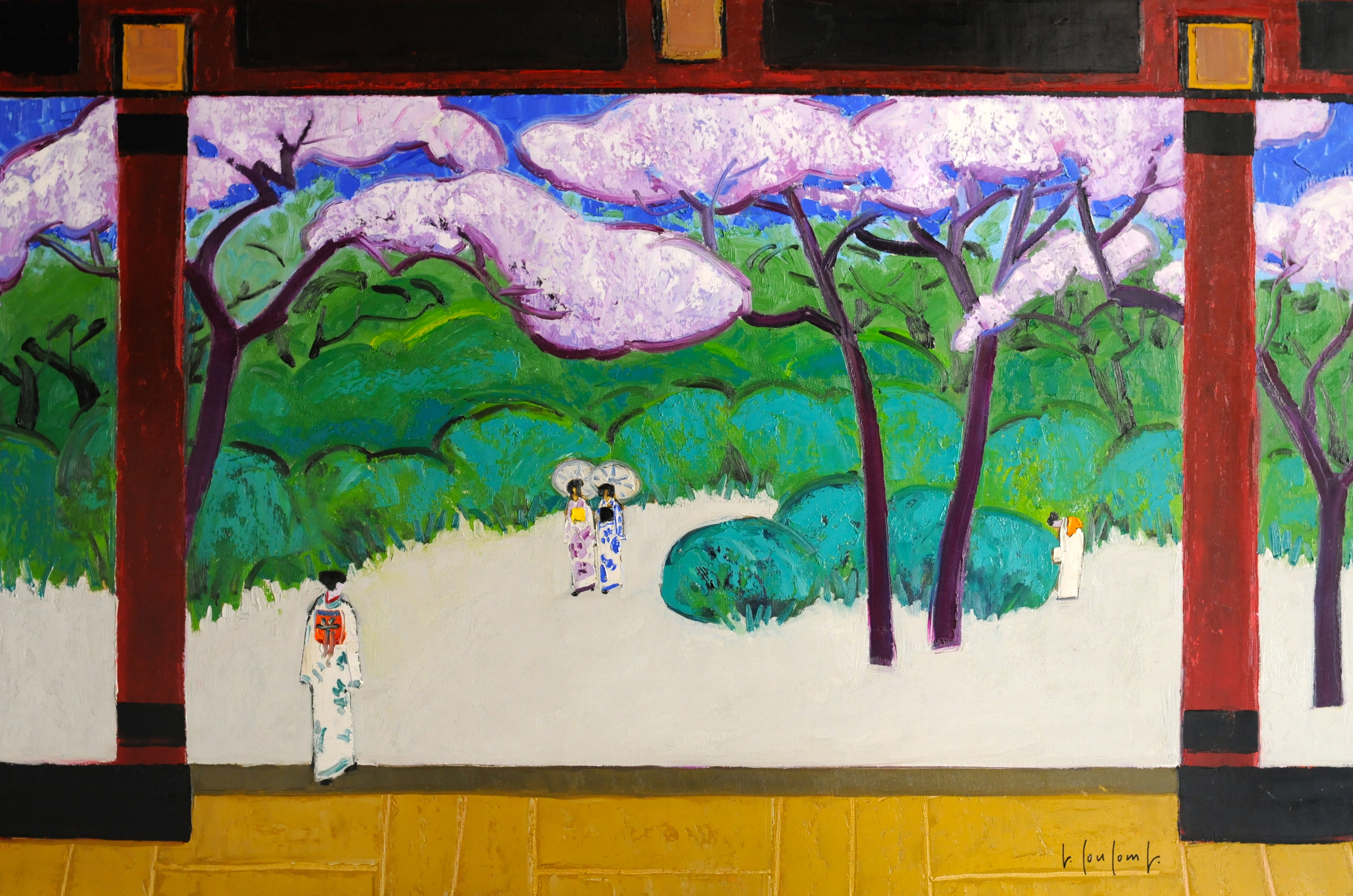 PRINTEMPS JAPONAIS 97X146