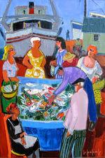 Commérages à l'étalage 