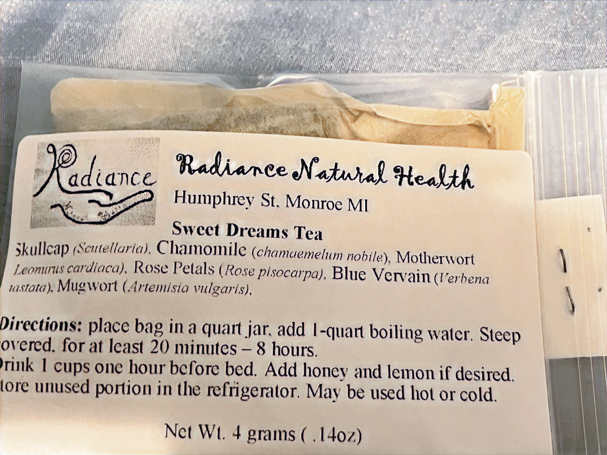 Sweet Dreams Herbal Tea