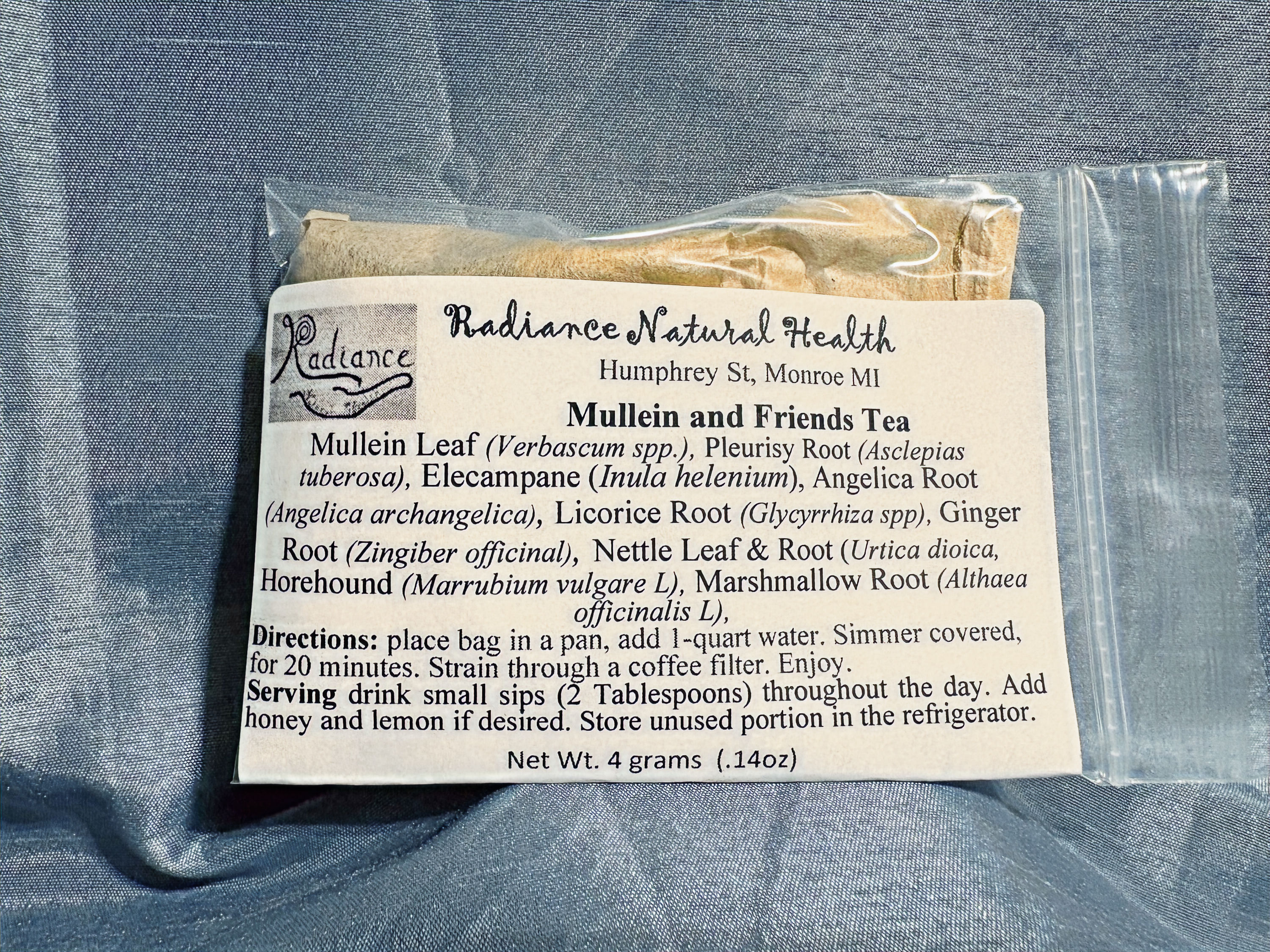Mullein & Friends Respiratory Support Herbal Tea