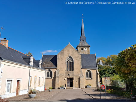 Montigné-lès-Rairies (49430) – Église Saint-Pierre : Présentation et Cloche