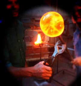 Hot Glass in the Oven