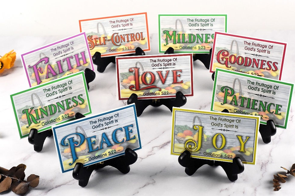 Fruitage of God's Spirit Magnet Collection (Easels sold separately)