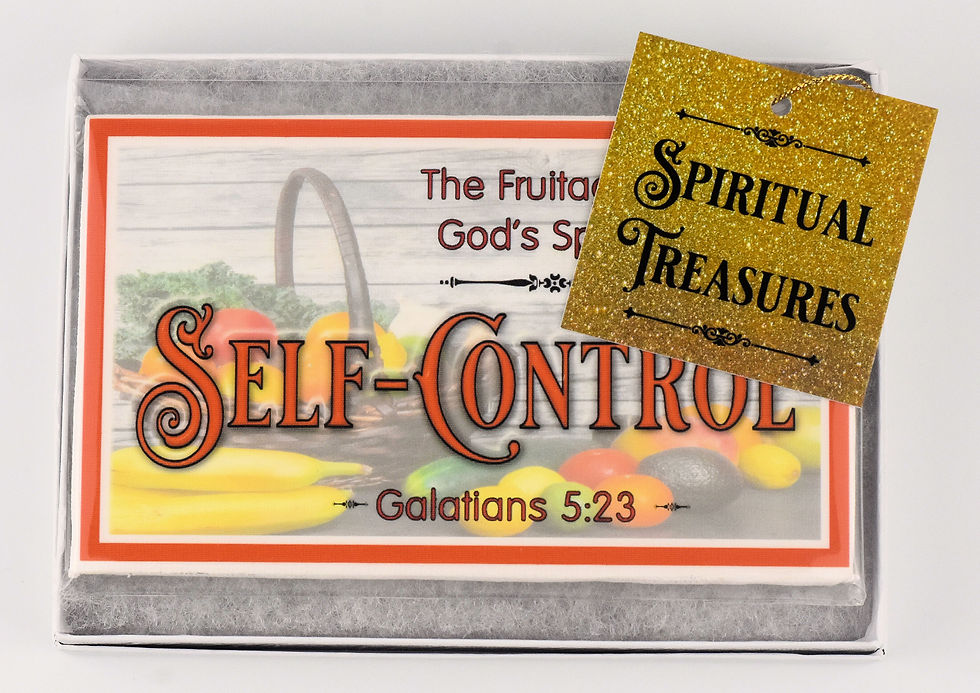Thumbnail: Fruitage of God's Spirit Magnet - Self-Control