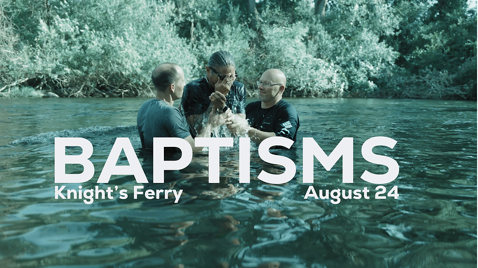 Knight's Ferry Baptisms