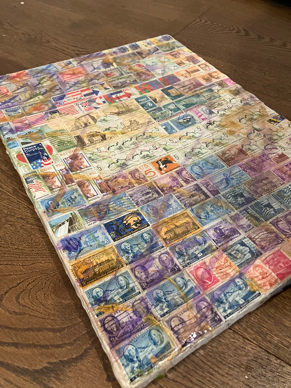 Thumbnail: United States Stamps / Thick Epoxy 