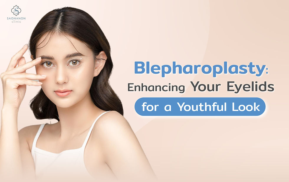 Blepharoplasty: Enhancing Your Eyelids for a Youthful Look