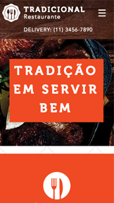 Ver todos os templates website templates – Restaurante traditional