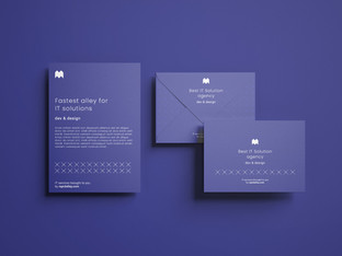 Business Card Mockup design - Rapidalley