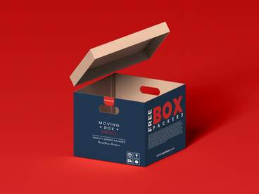 Moving Box Mockup - Rapidalley