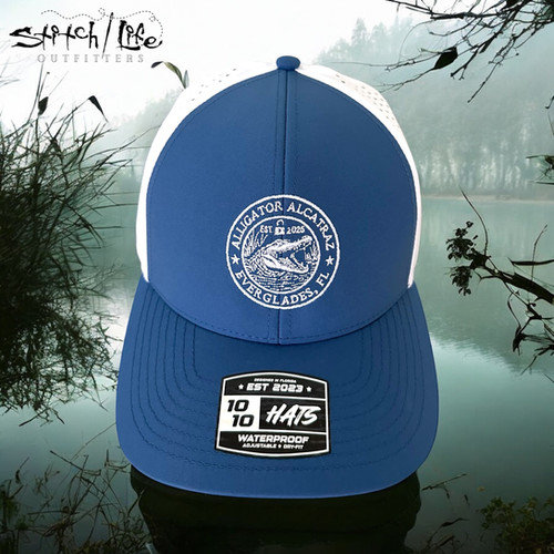 Alligator Alcatraz Trucker Hat-Waterproof | Reelsaltyhooker