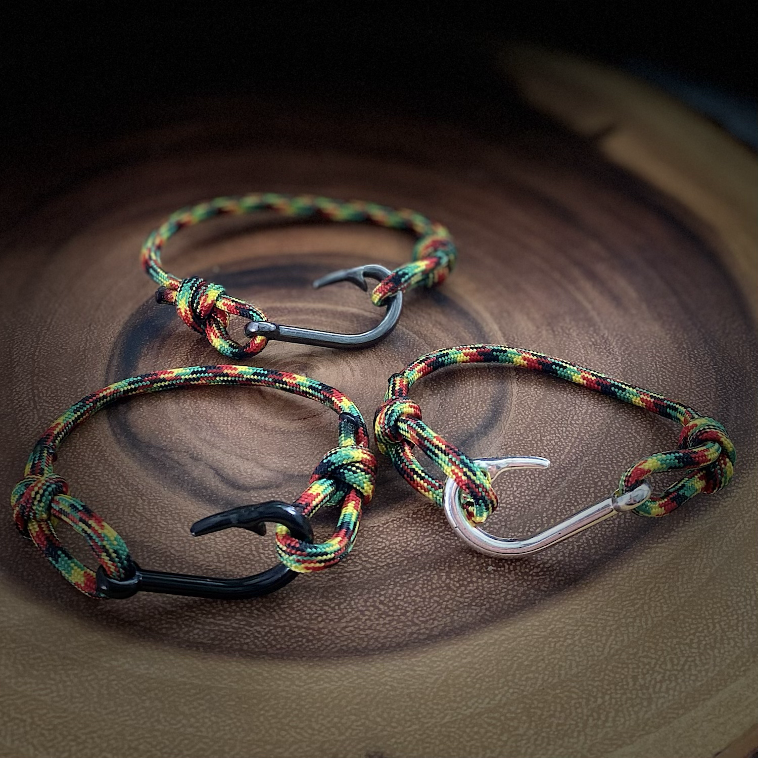 Peacock Bass Series Fish Hook Bracelet