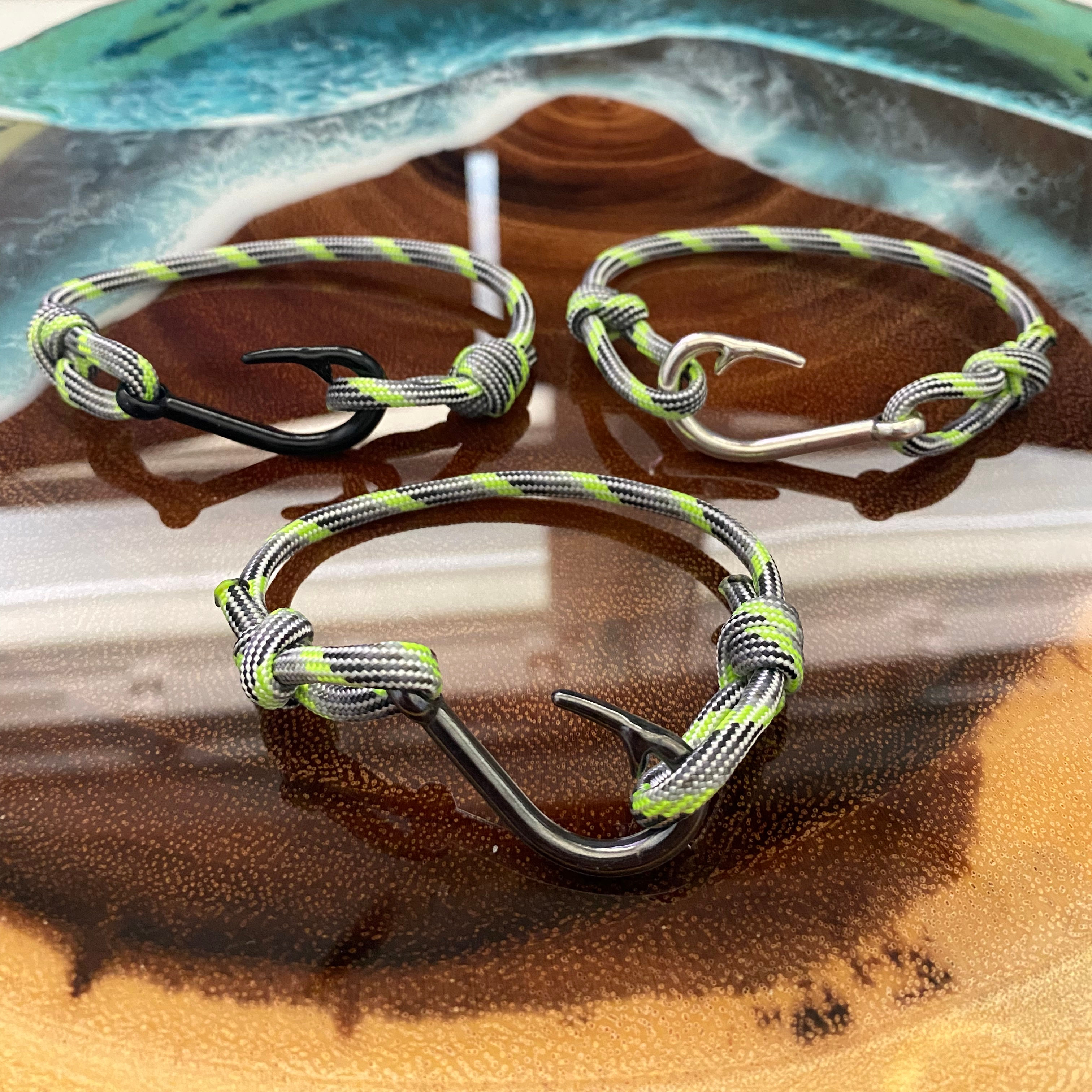 Spanish Mackerel Fish Hook Bracelet
