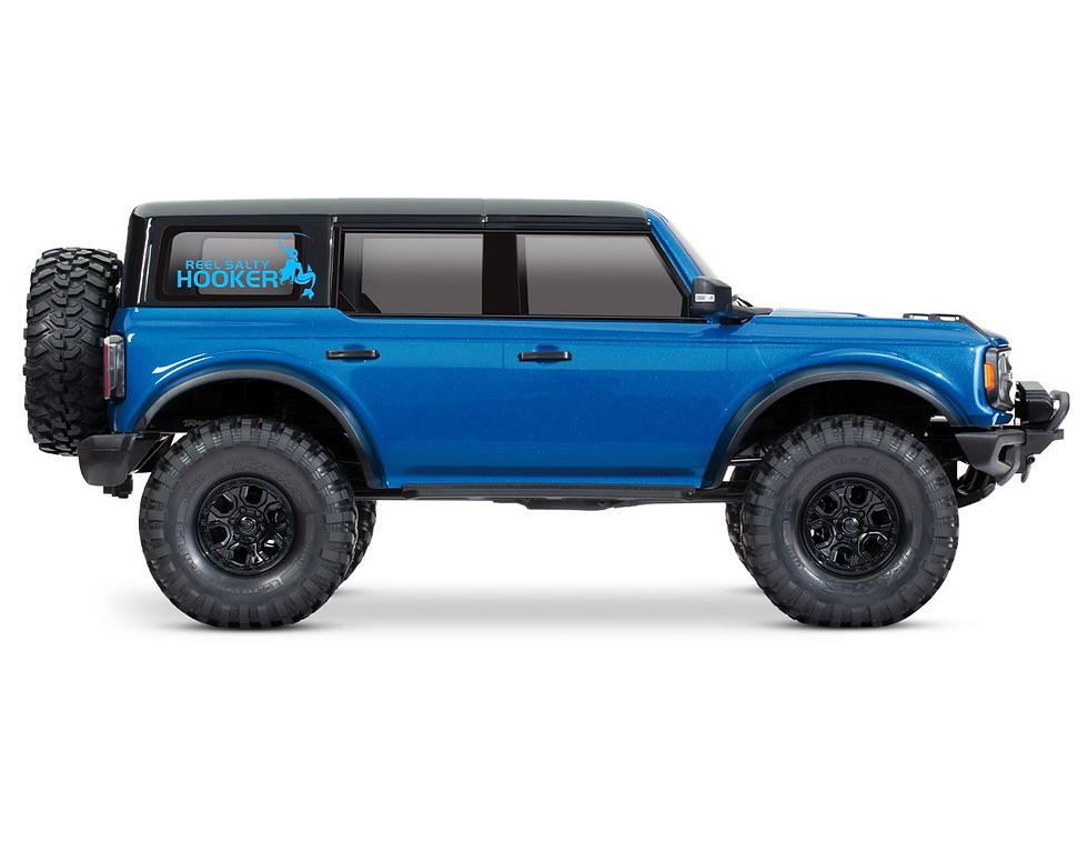 Thumbnail: Reel Salty Hooker Vinyl Sticker 11.5" x 5.51"