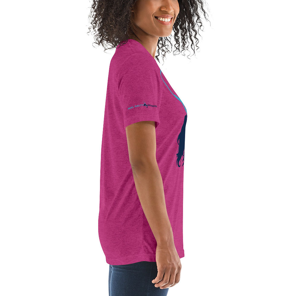 Thumbnail: Reel Salty Hooker Mermaid Short Sleeve T-Shirt