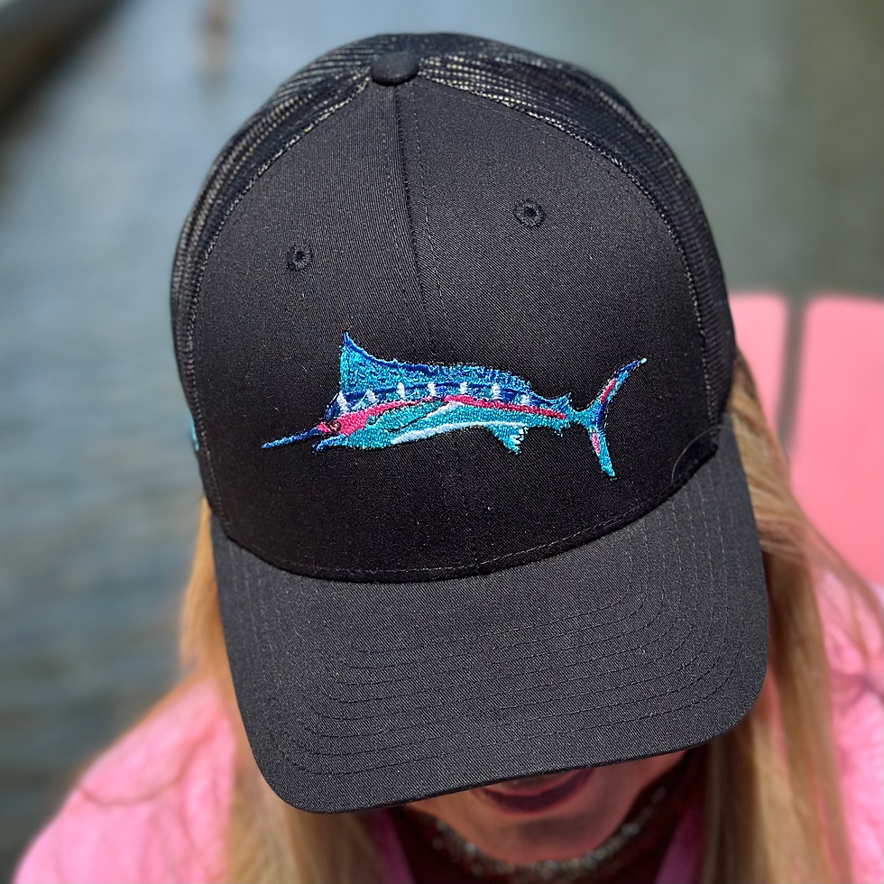 Thumbnail: Reel Salty Hooker Sailfish Black Hat