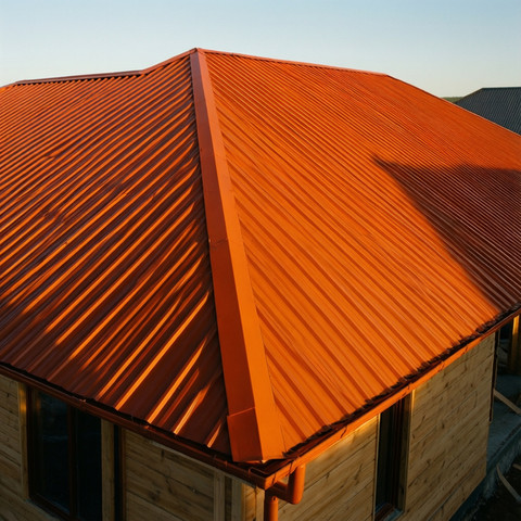 New Construction Metal Roof