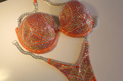 Orange Figure Suit