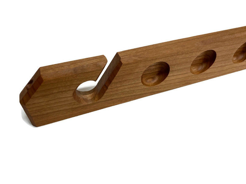 Thumbnail: Handcrafted Wooden Golf Ball and Putter Holder – Elegant Display Stand for Collectors & Enthusiasts