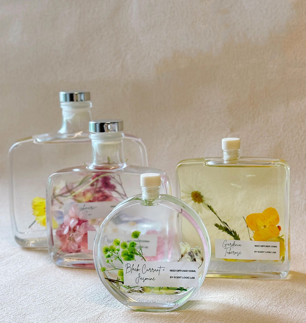 Thumbnail: Botanical Reed Diffuser 3.4 OZ • Home Decor • Unique Gift Idea