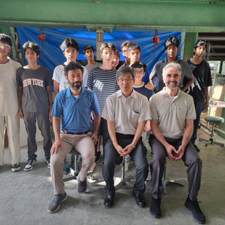 group photo with professor Miyazawa