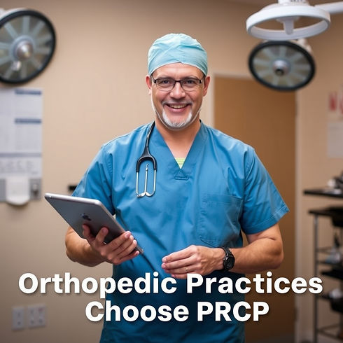 create image related this header show tratement Why Orthopedic Practices Choose PRCP.jpg