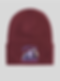 Iridescent Daydreams Red Beanie with graphic logo