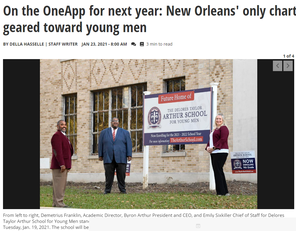 HOME The Arthur School