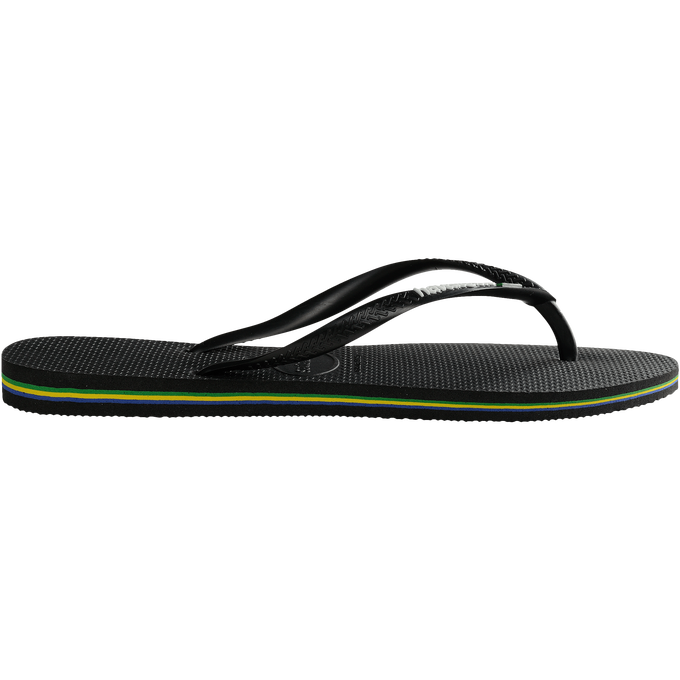 Miniatura: Chinelo Havaianas Slim Brasil Preto