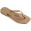 Miniatura: Chinelo Havaianas Slim Square Logo Metallic Rose Gold
