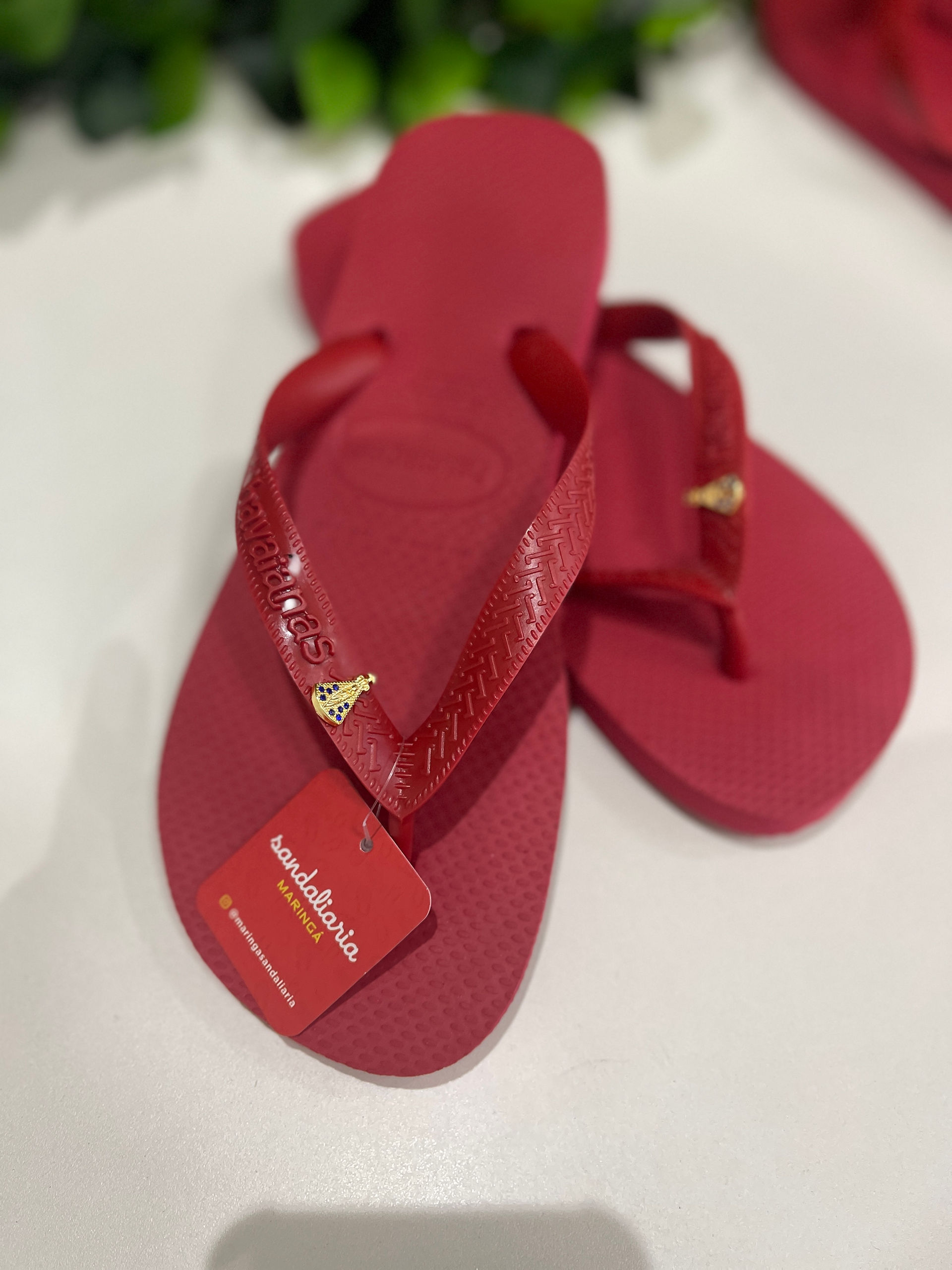 Havaianas Top Vermelho Apache