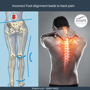 Can overpronation or a flat foot lead to back pain?
