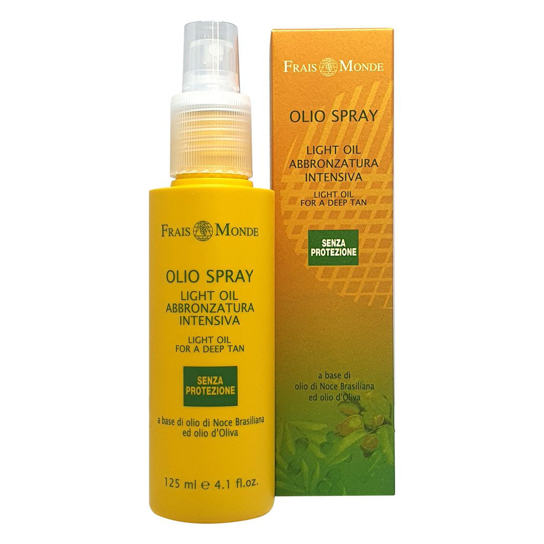 Olio spray abbronzatura intensiva