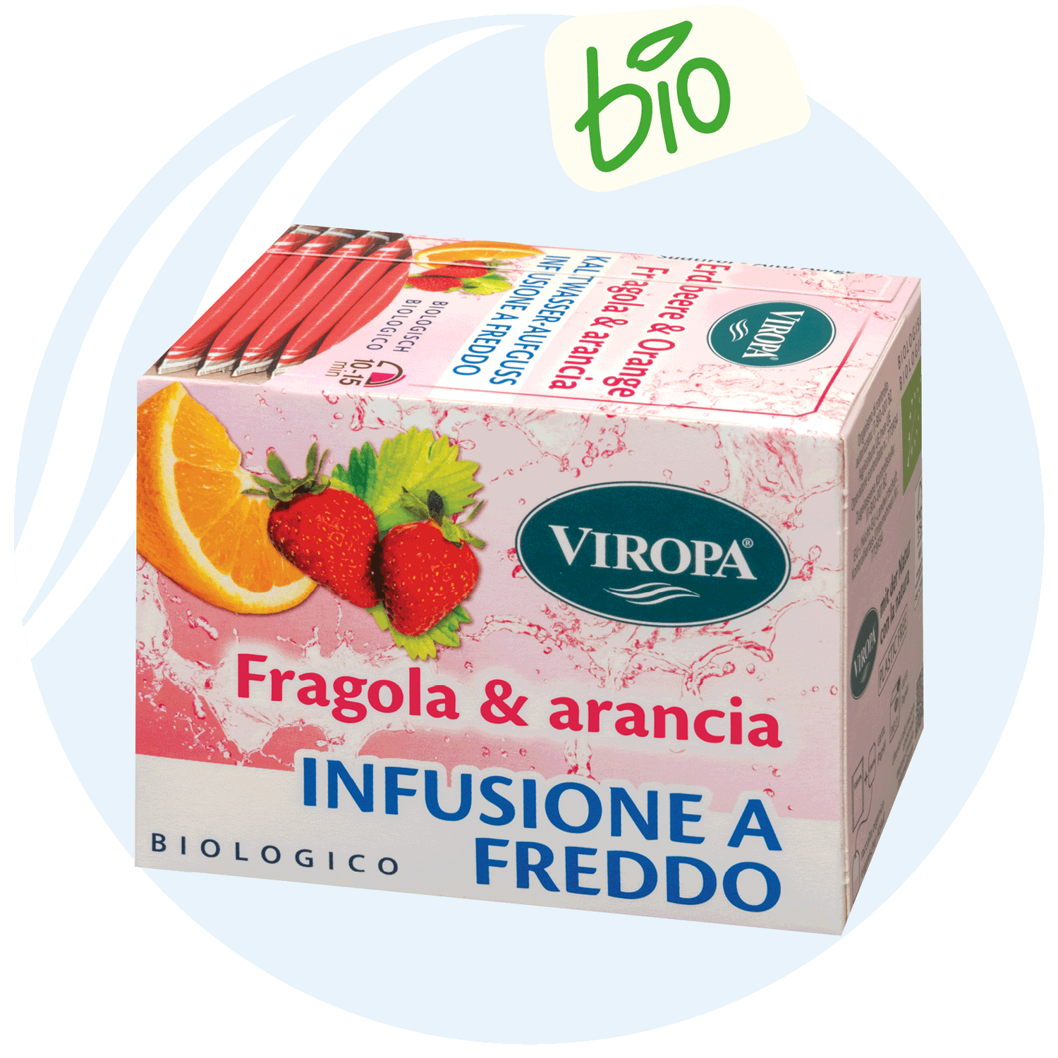Fragola e Arancia Bio