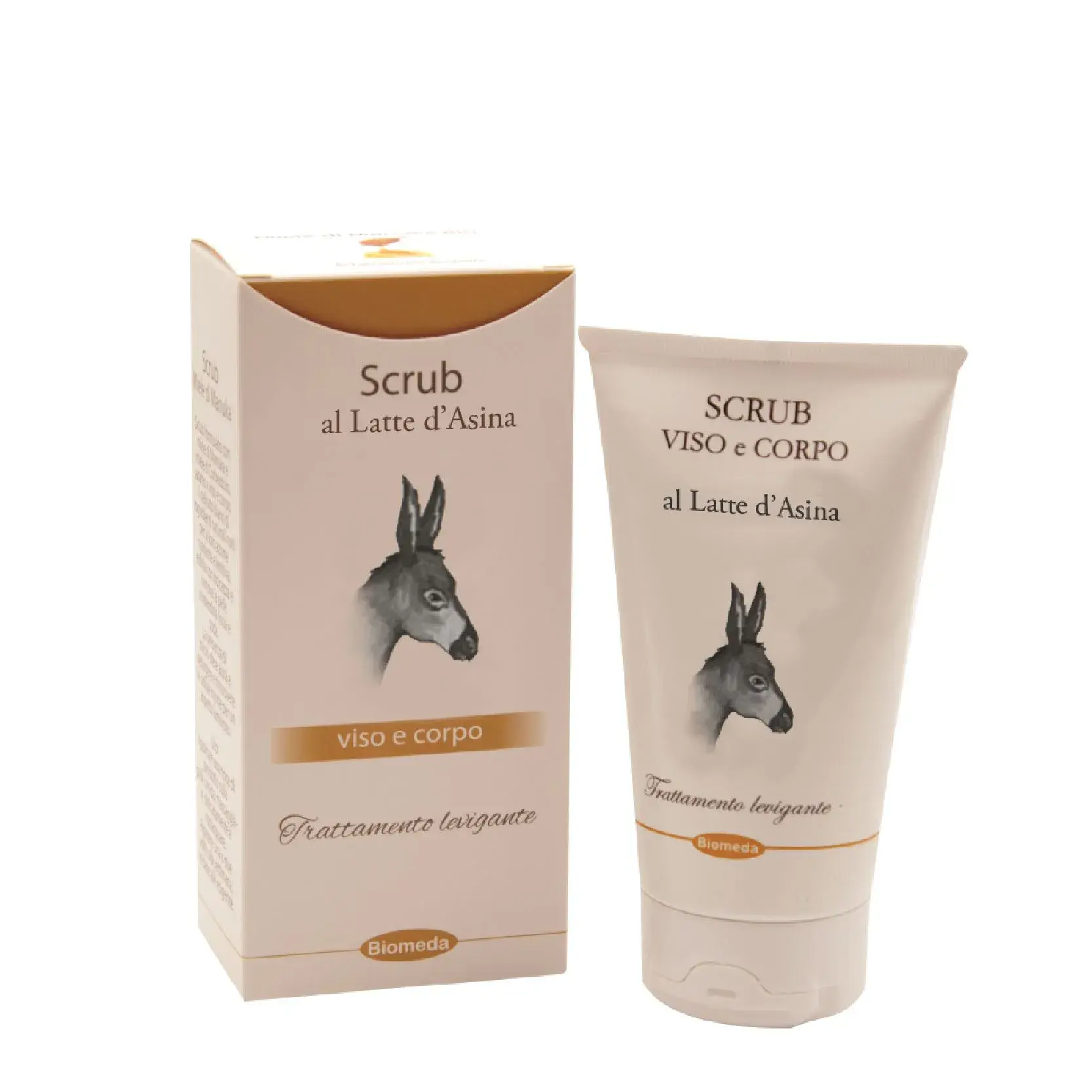 Scrub viso e corpo al latte d'asina 150 ml
