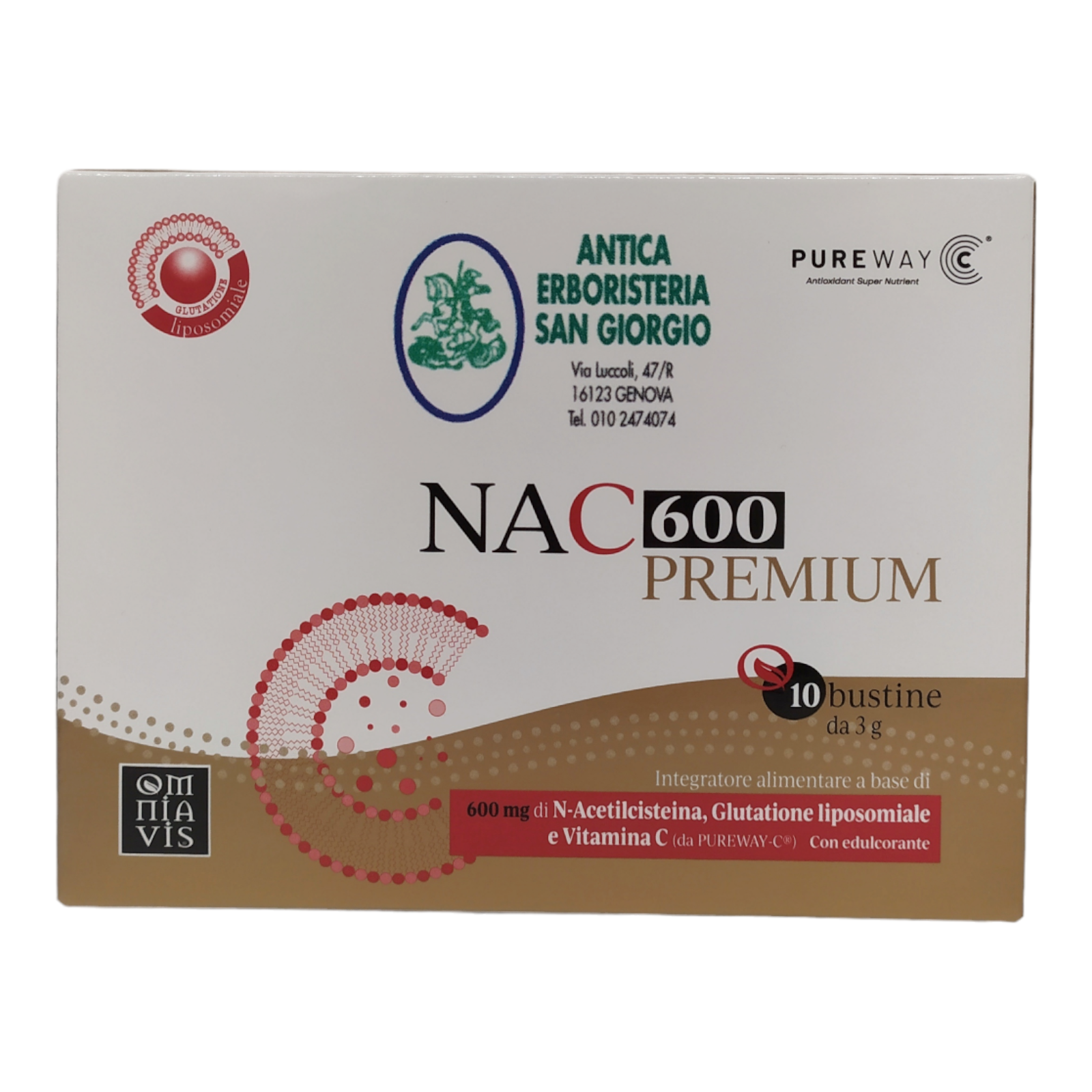 Nac 600 bustine