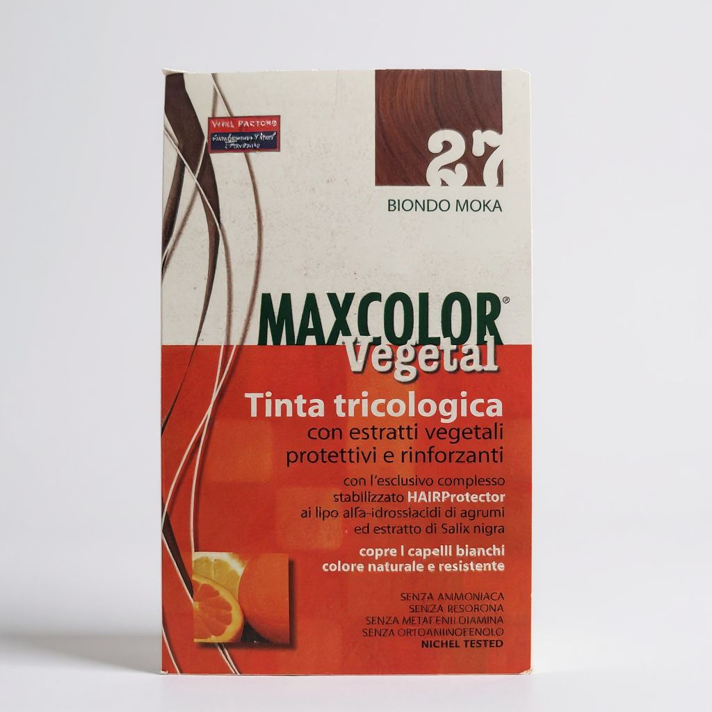 Maxcolor vegetal tinta tricologica 27 Biondo moka