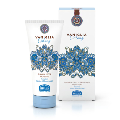 Vaniglia Oolong Shampoodoccia profumato corpo capelli 200 ml