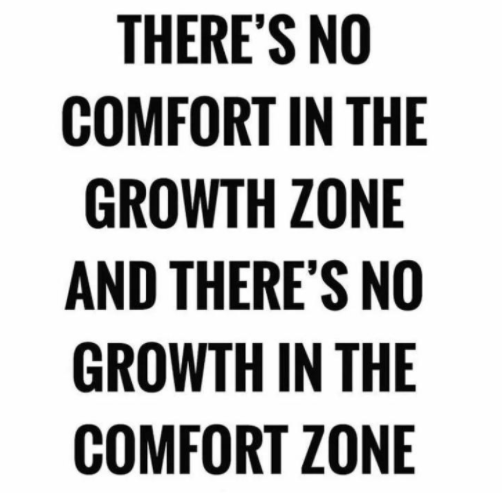 #comfortzone