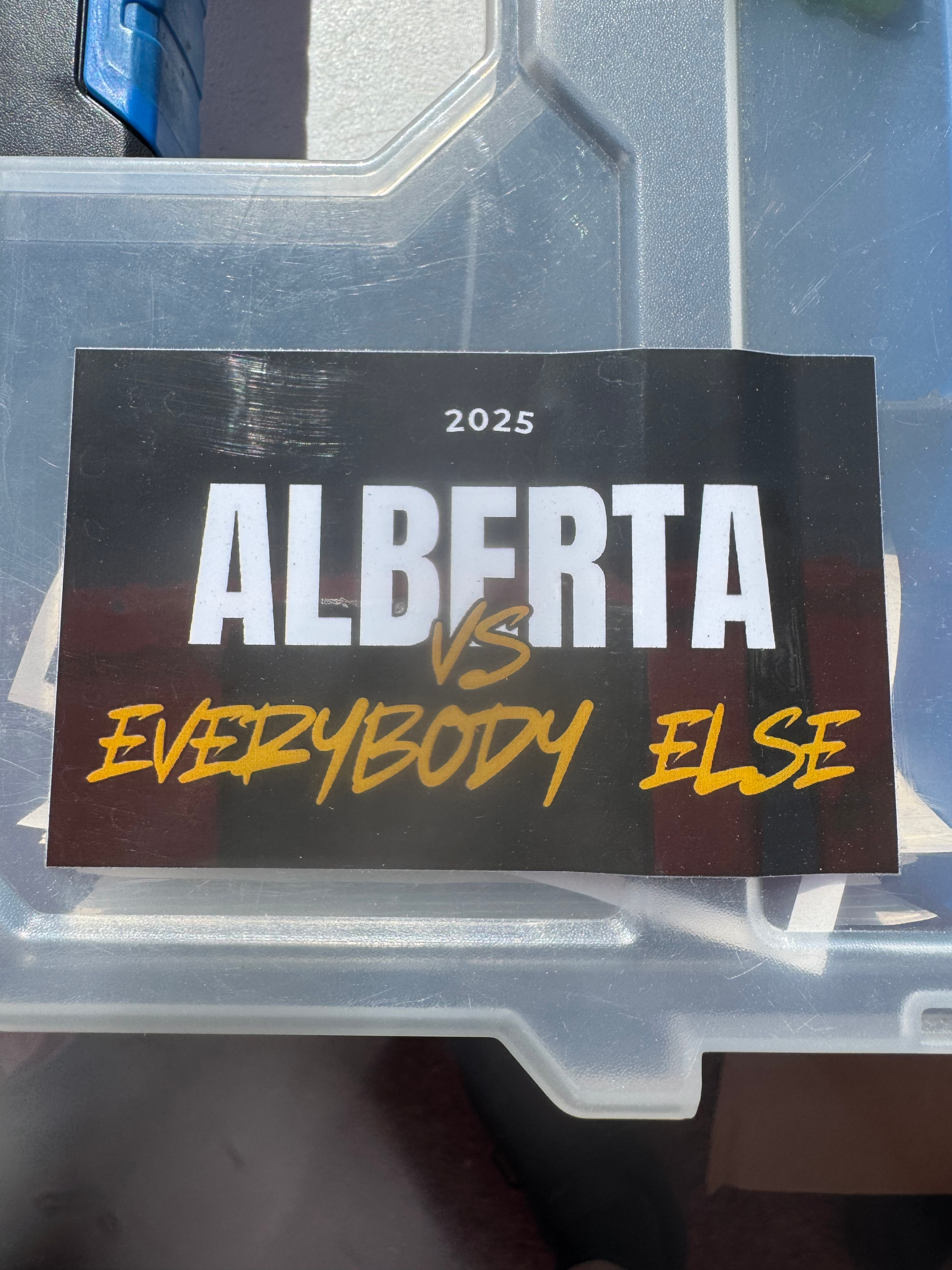 ALBERTA VS STICKER