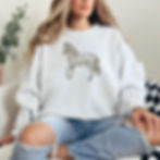 Thumbnail: Back Country Horse Sketch Sweatshirt