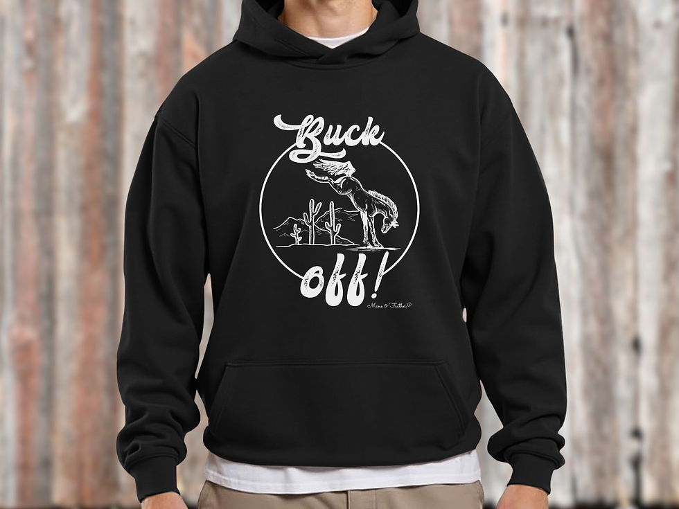 Thumbnail: Buck Off Sketch Hoodie