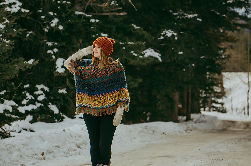 Thumbnail: Tassel Fringe Poncho