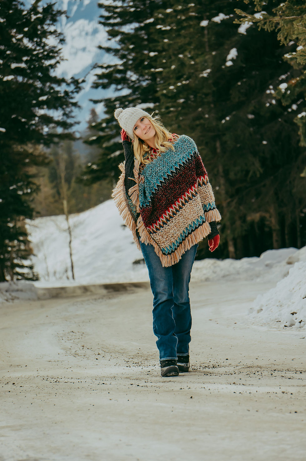 Thumbnail: Tassel Fringe Poncho