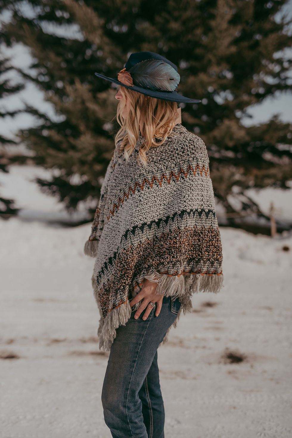 Thumbnail: Tassel Fringe Poncho